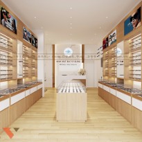 Thiết kế cửa hàng kính mắt bác sĩ Giang chuẩn y khoa 